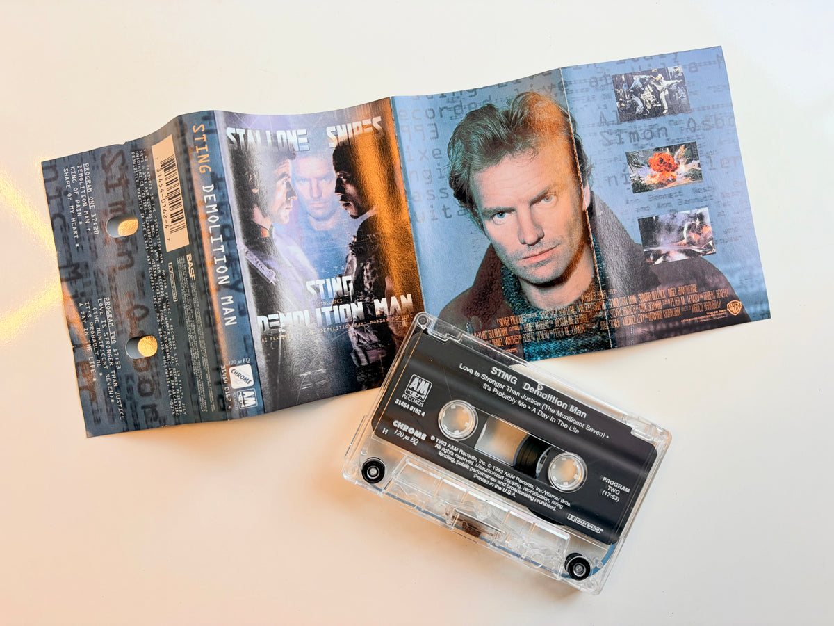 Demolition Man soundtrack cassette