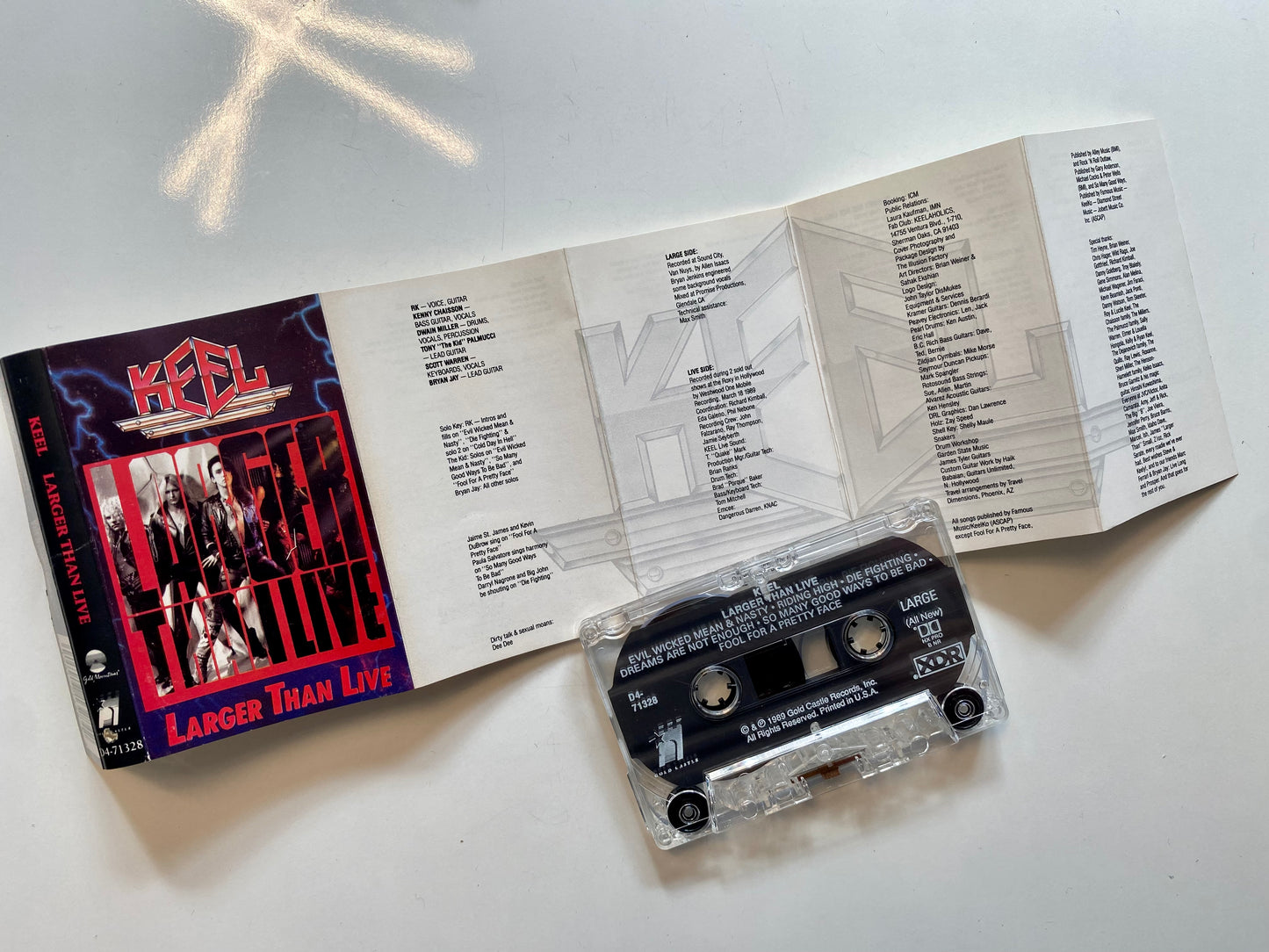 Keel, Larger Than Live