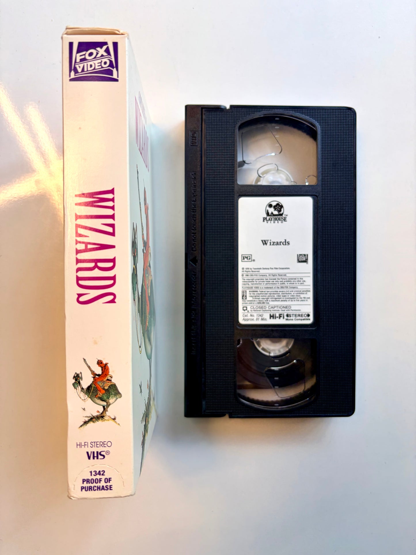 Wizards VHS video