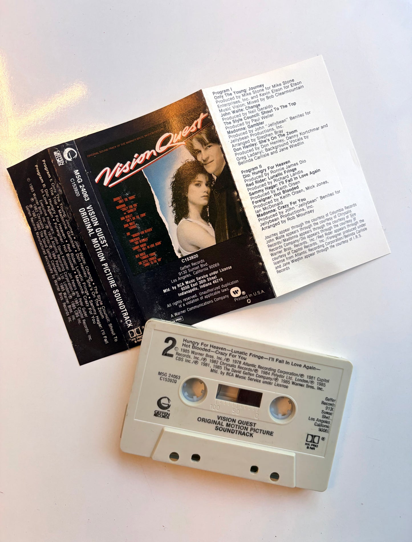 Vision Quest soundtrack