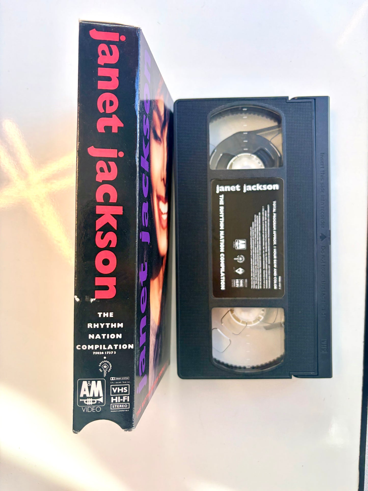 Janet Jackson, The Rhythm Nation Compilation VHS video