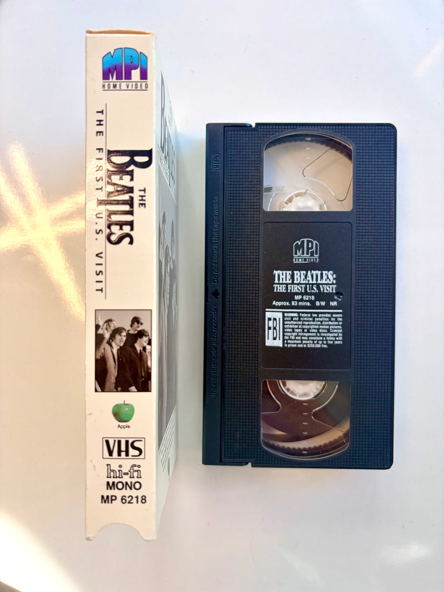 The Beatles, The First U.S. Visit VHS video