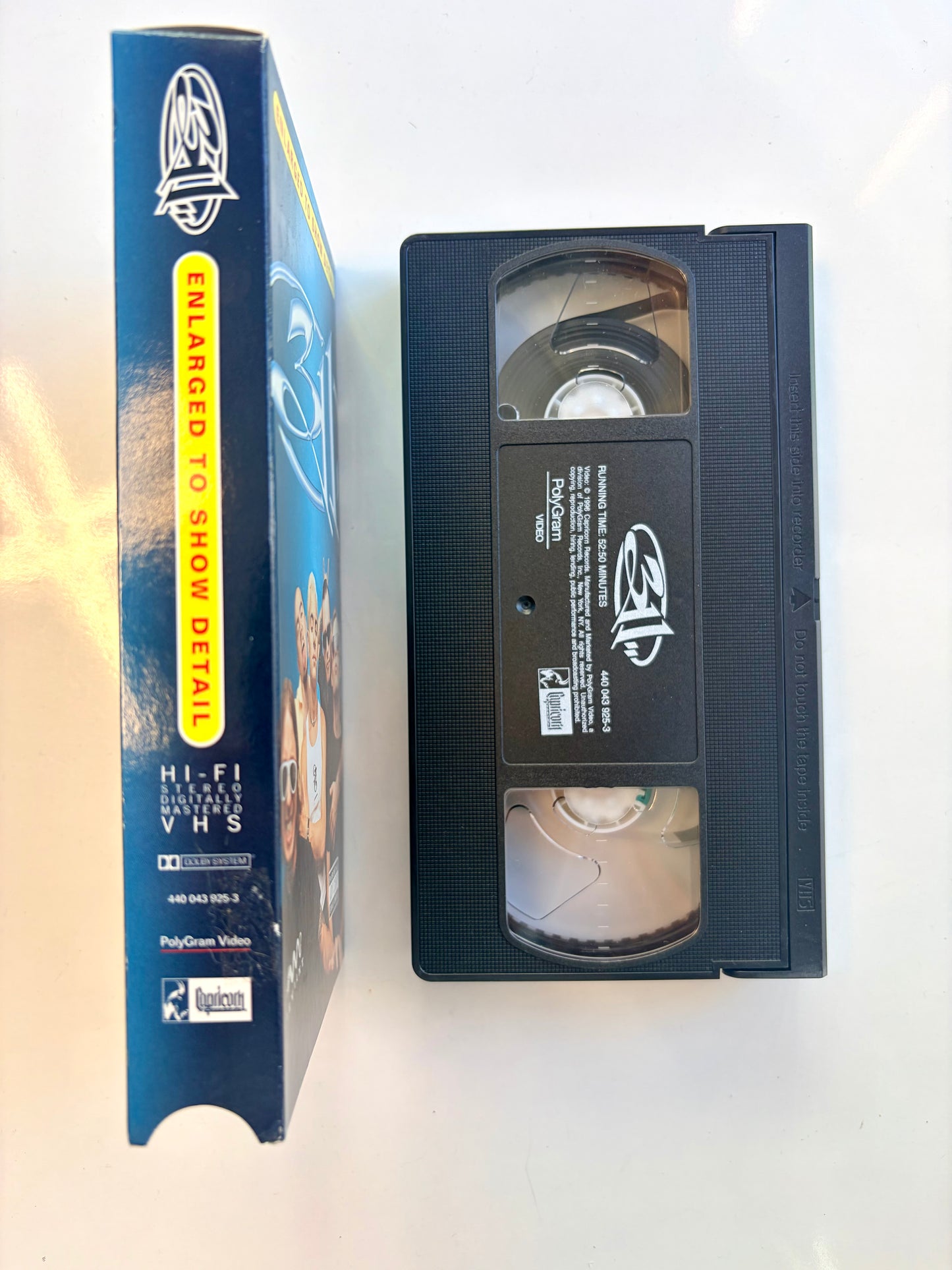 311, Enlarged To Show Detail VHS video