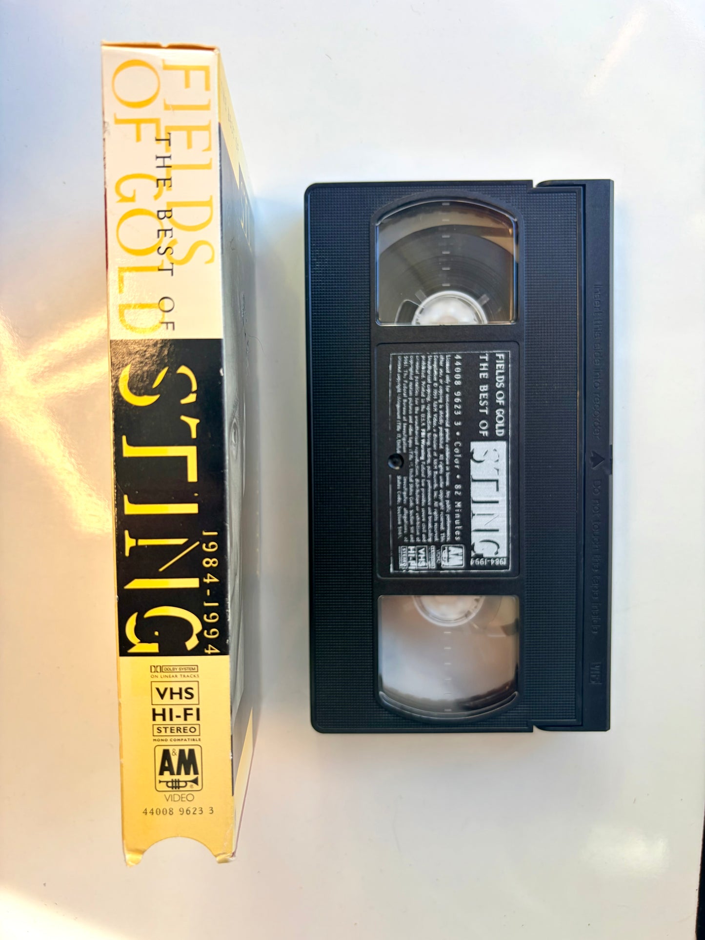 Sting, Fields Of Gold VHS video