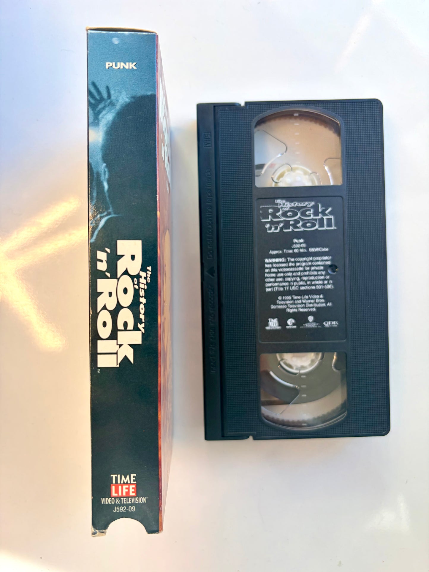 The History of Rock N' Roll, Punk VHS video
