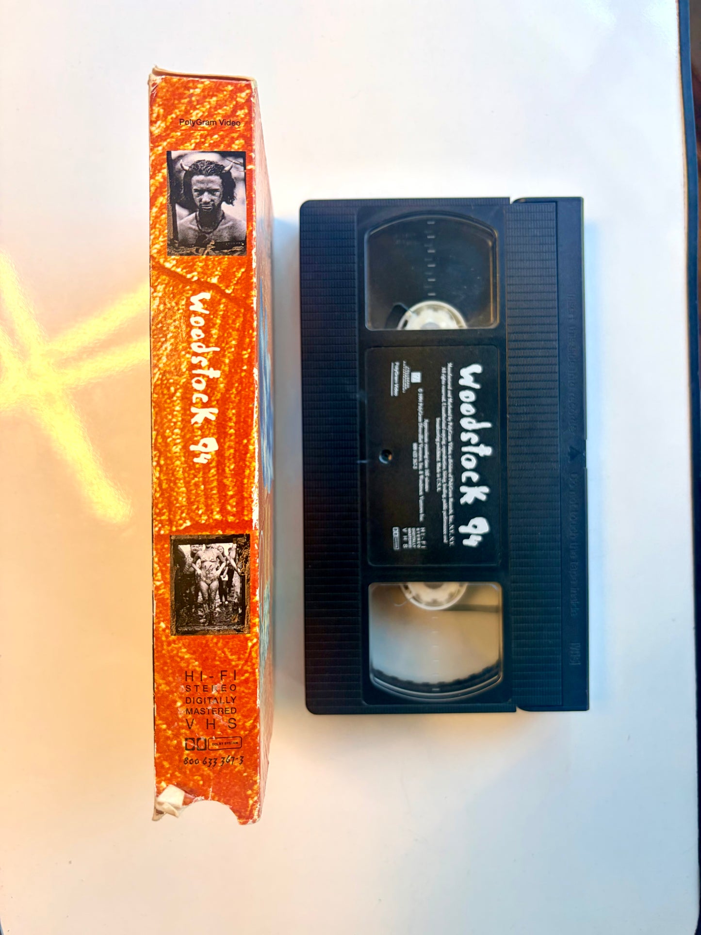 Woodstock 94' VHS video