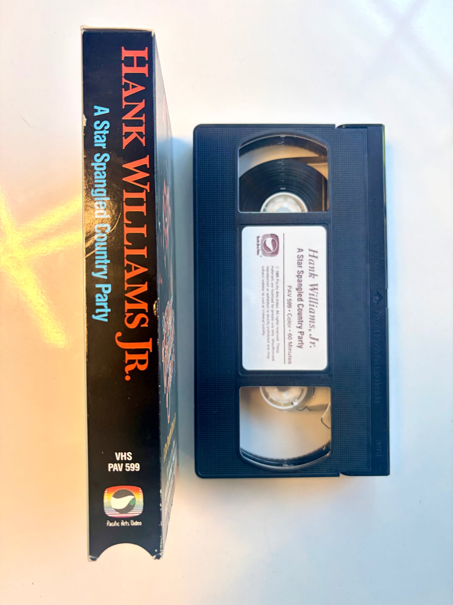 Hank Williams Jr., A Star Spangled Country Party VHS video