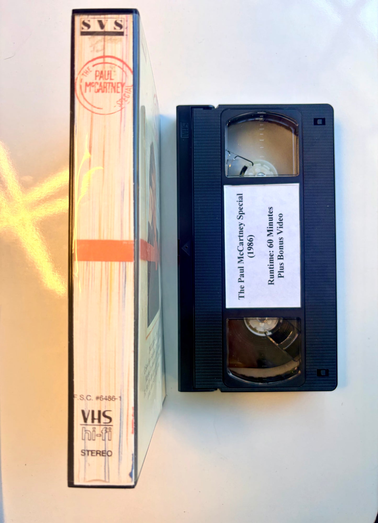 The Paul McCartney Special VHS video