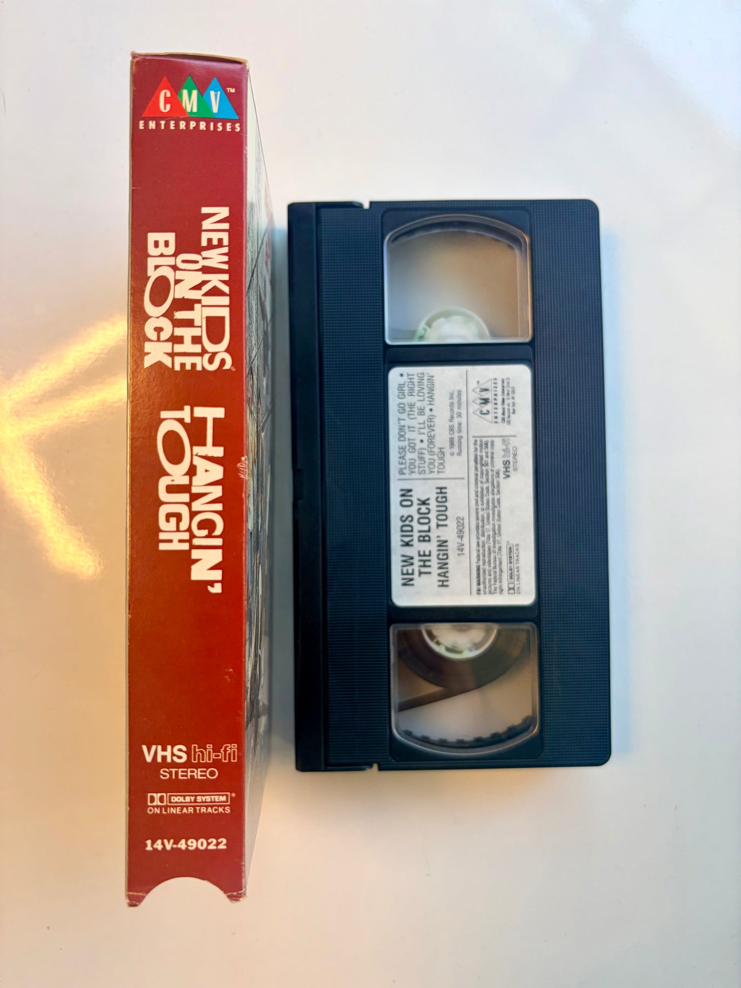 New Kids on the Block, Hangin' Tough VHS video