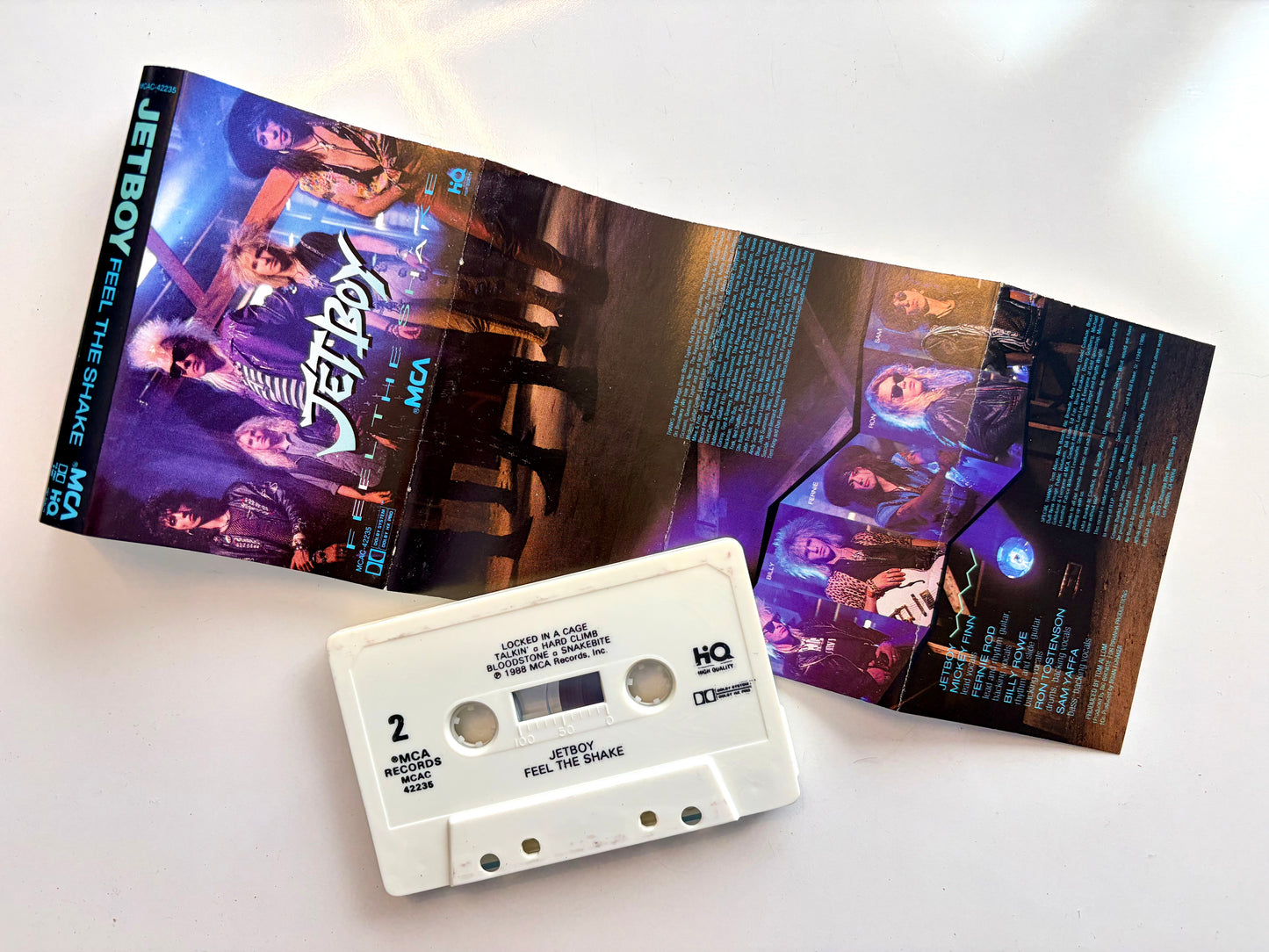 Jetboy, Feel The Shake cassette