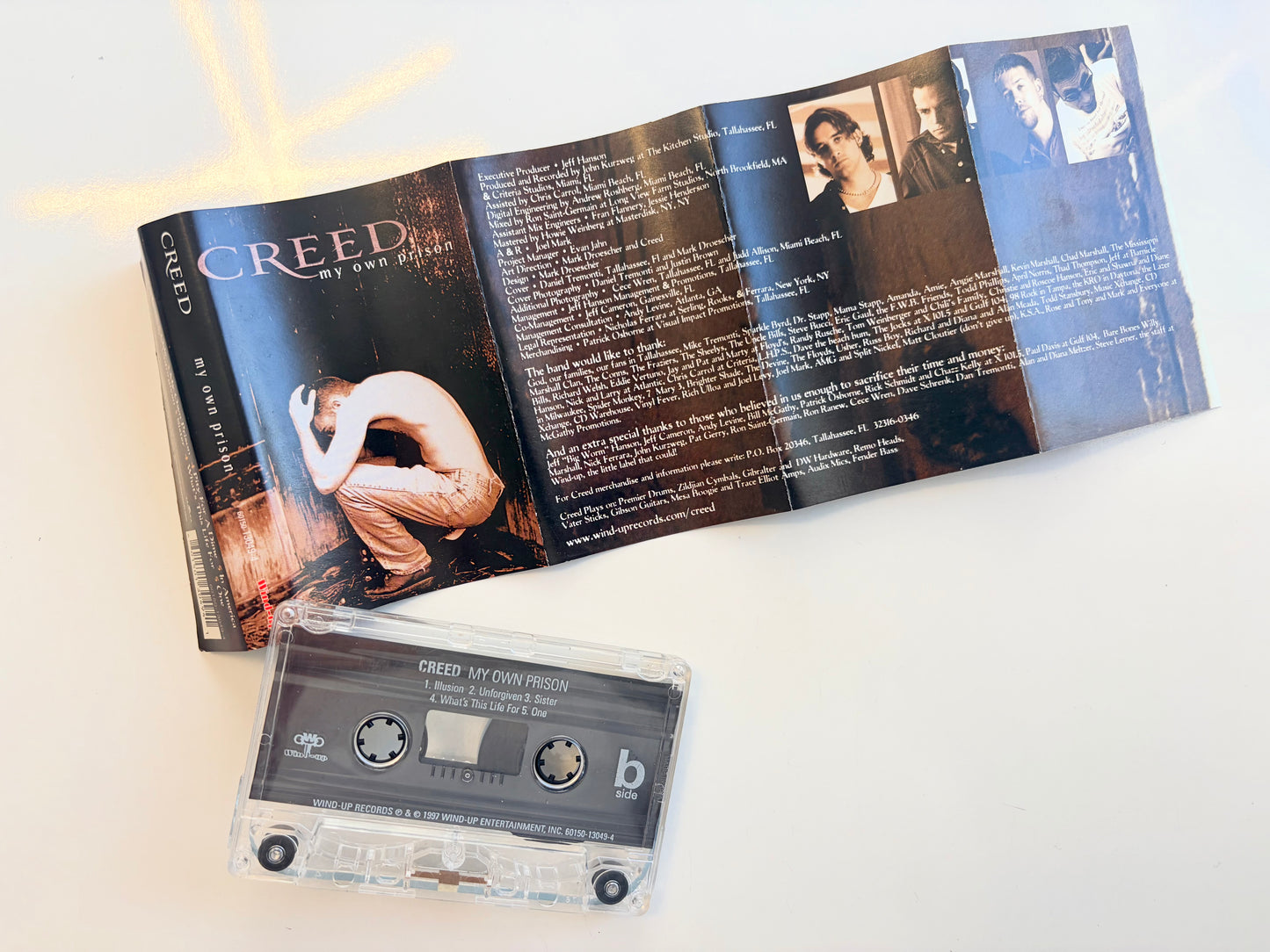 Creed, My Own Prison cassette