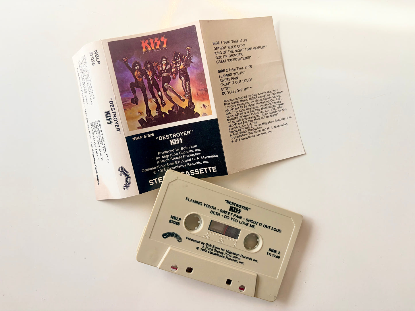 Kiss, Destroyer cassette