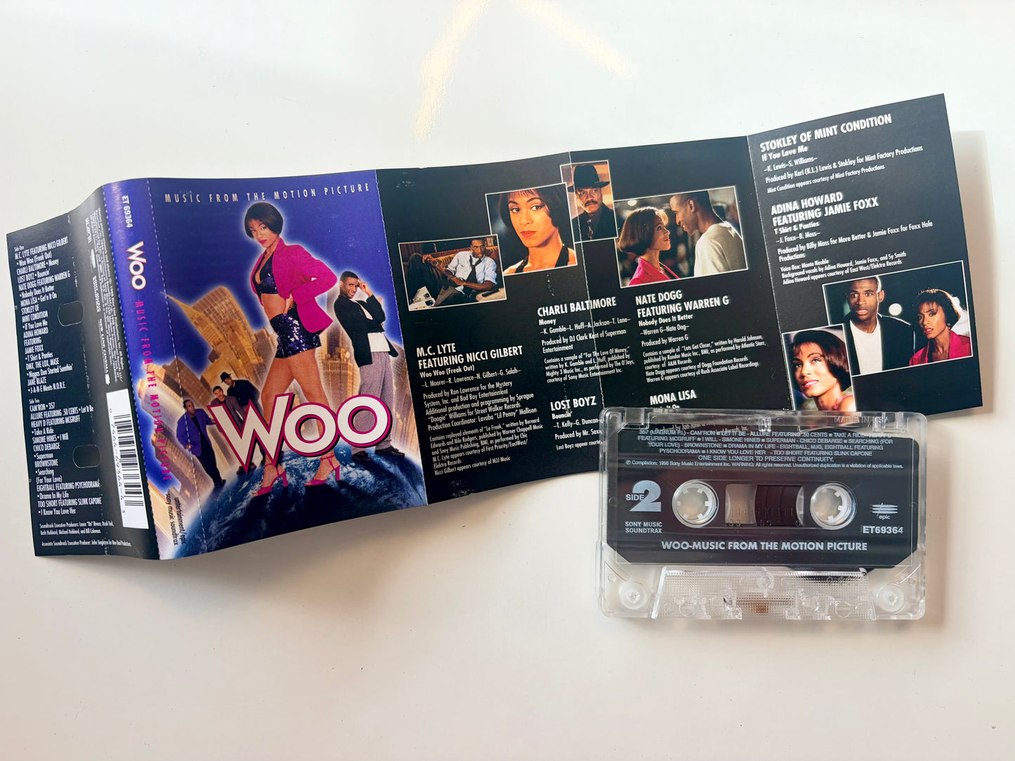 Woo movie soundtrack cassette