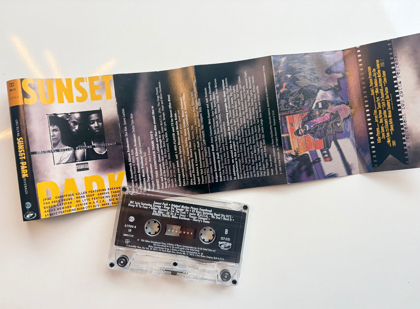 Sunset Park soundtrack cassette