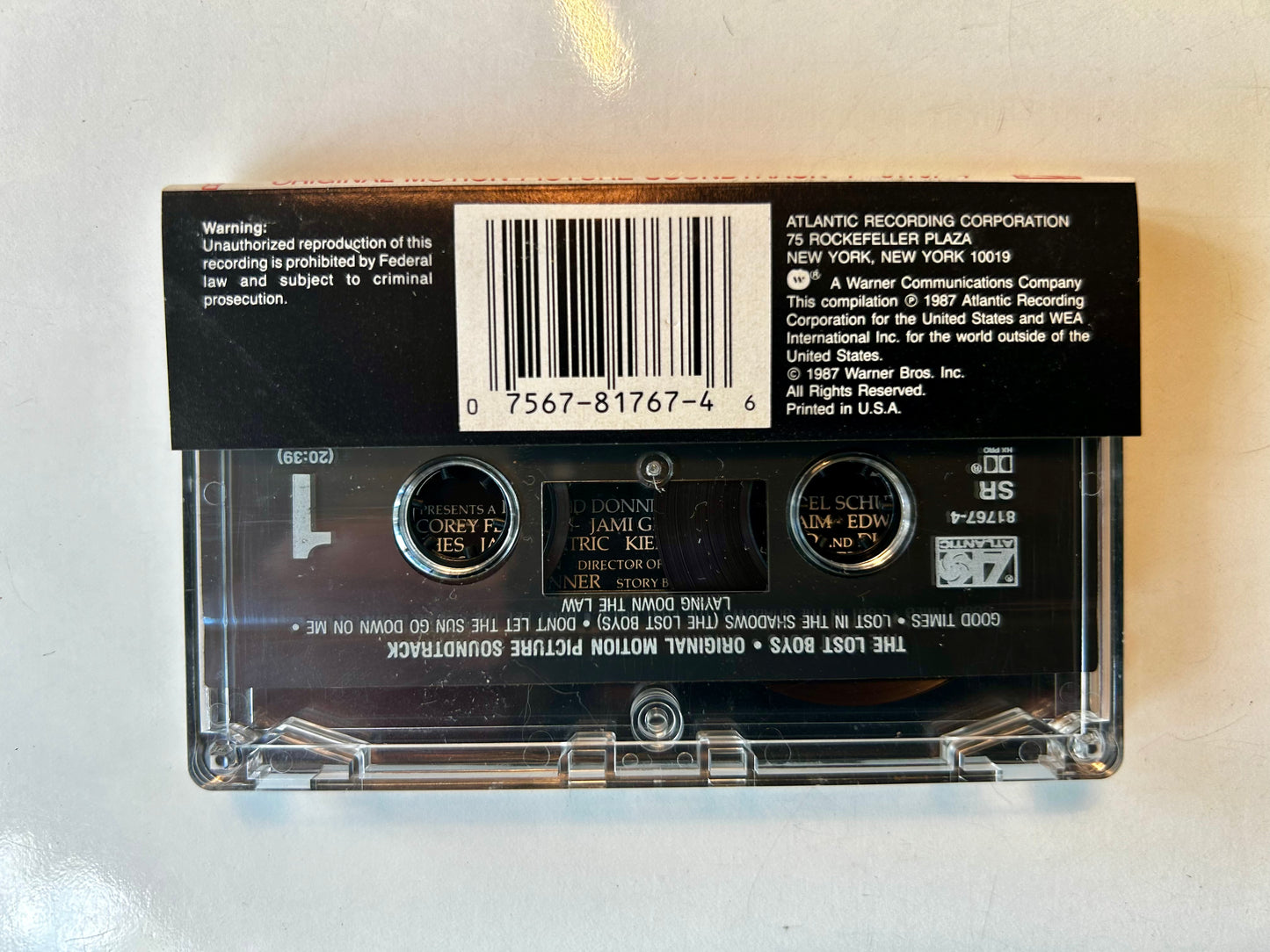 The Lost Boys soundtrack