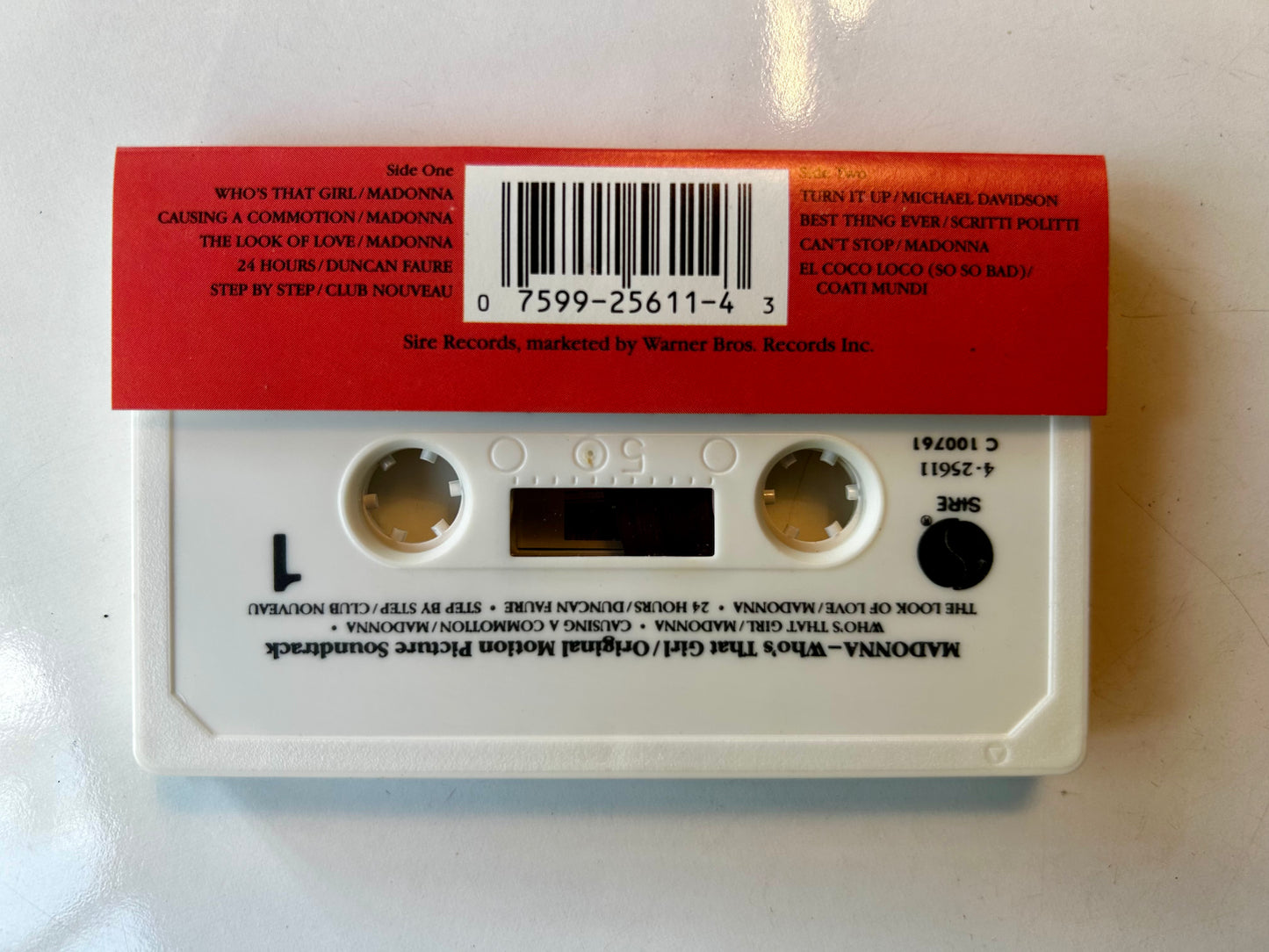 Madonna, Who's That Girl soundtrack