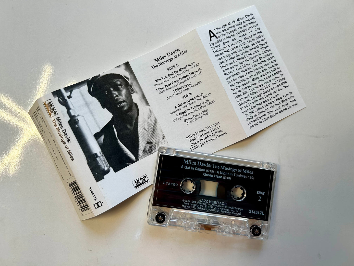 Miles Davis, The Musings of Miles