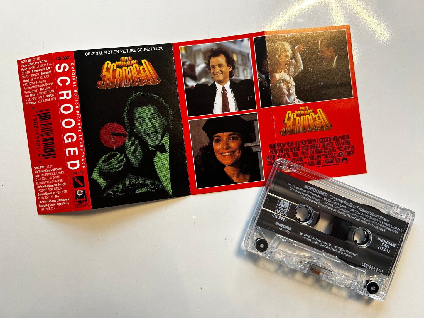 Scrooged soundtrack