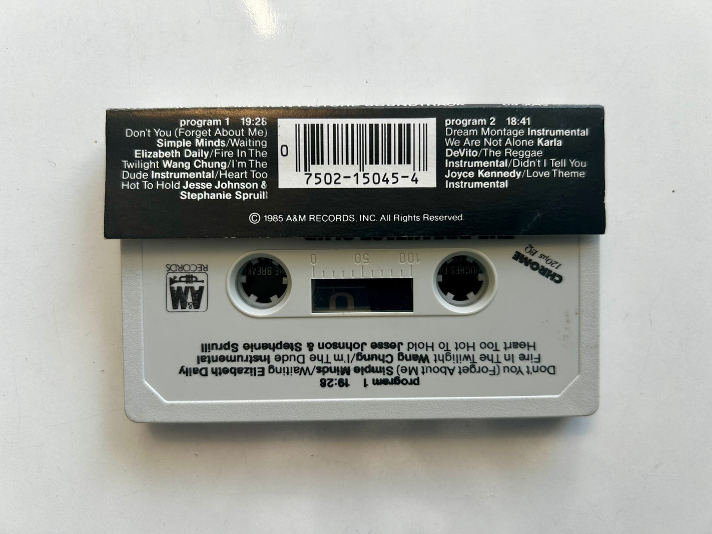 The Breakfast Club soundtrack