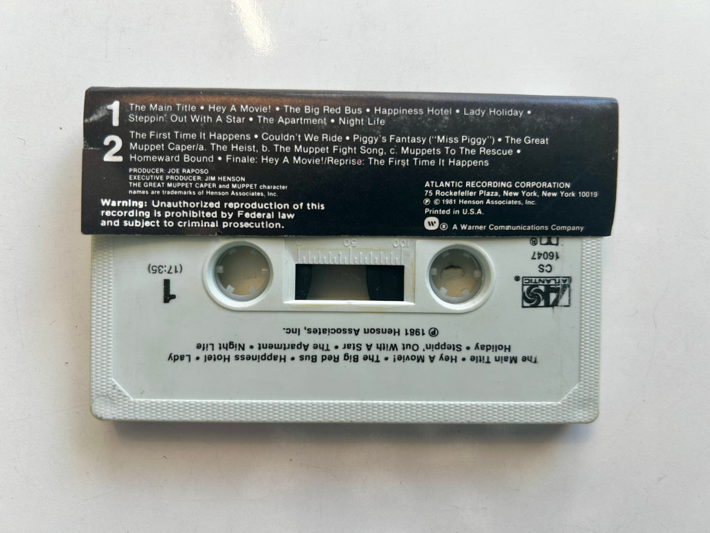 The Great Muppet Caper soundtrack