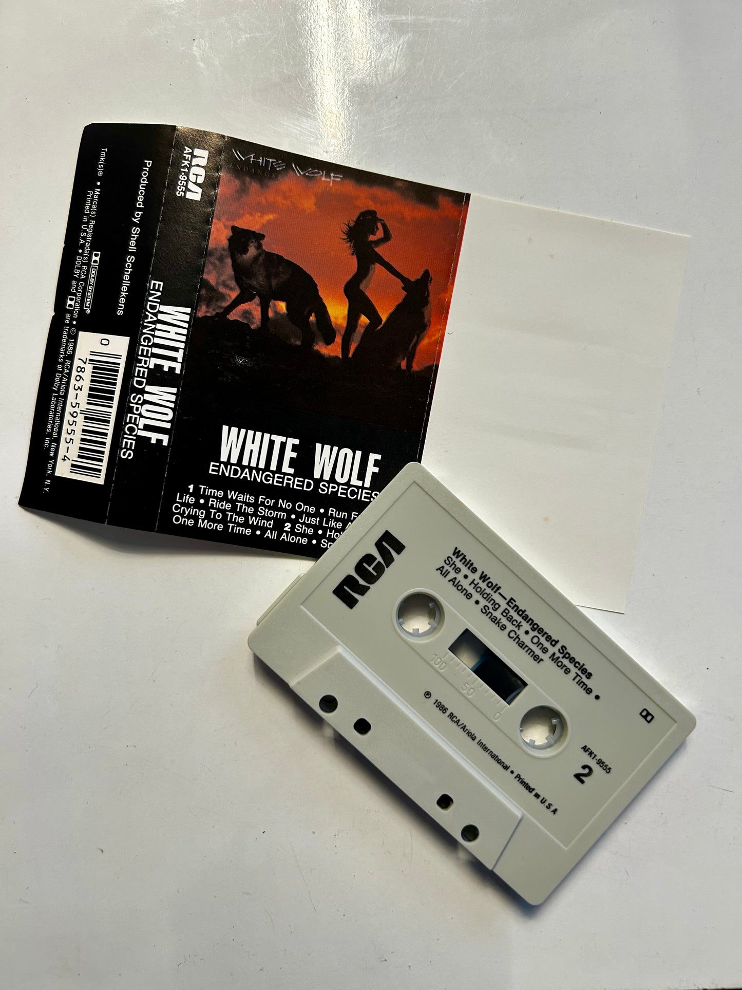 White Wolf, Endangered Species