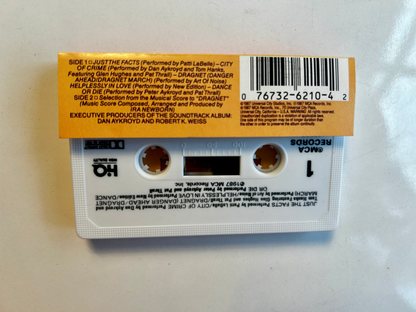 Dragnet soundtrack
