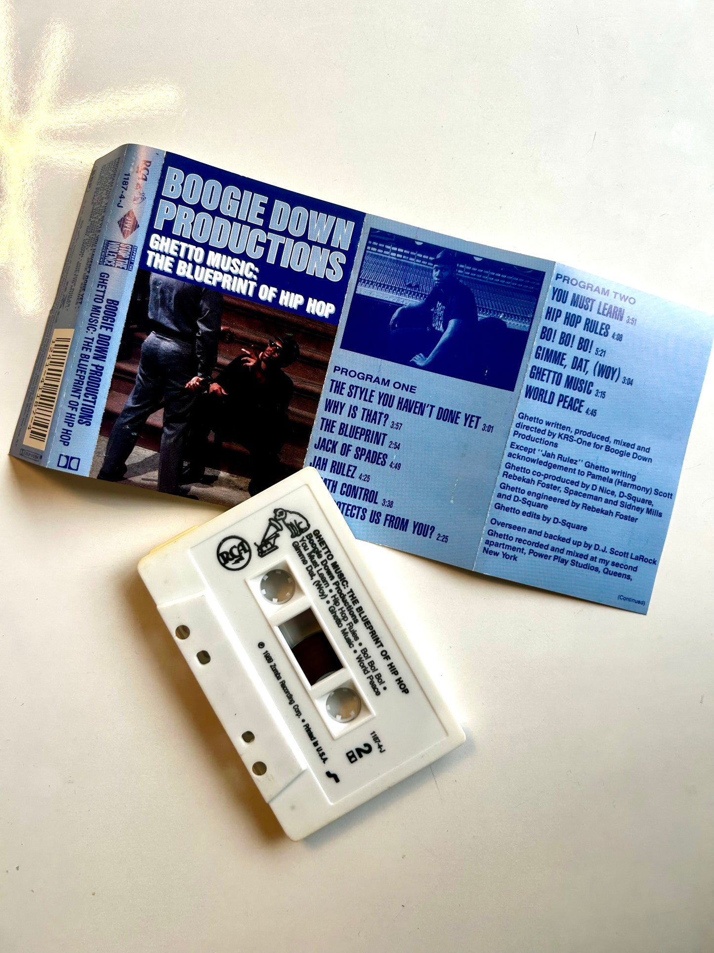 Boogie Down Productions, Ghetto Music: The Blueprint of Hip Hop