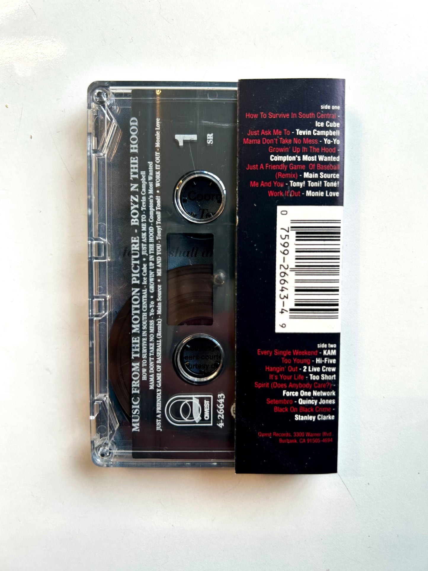 Boyz N The Hood soundtrack