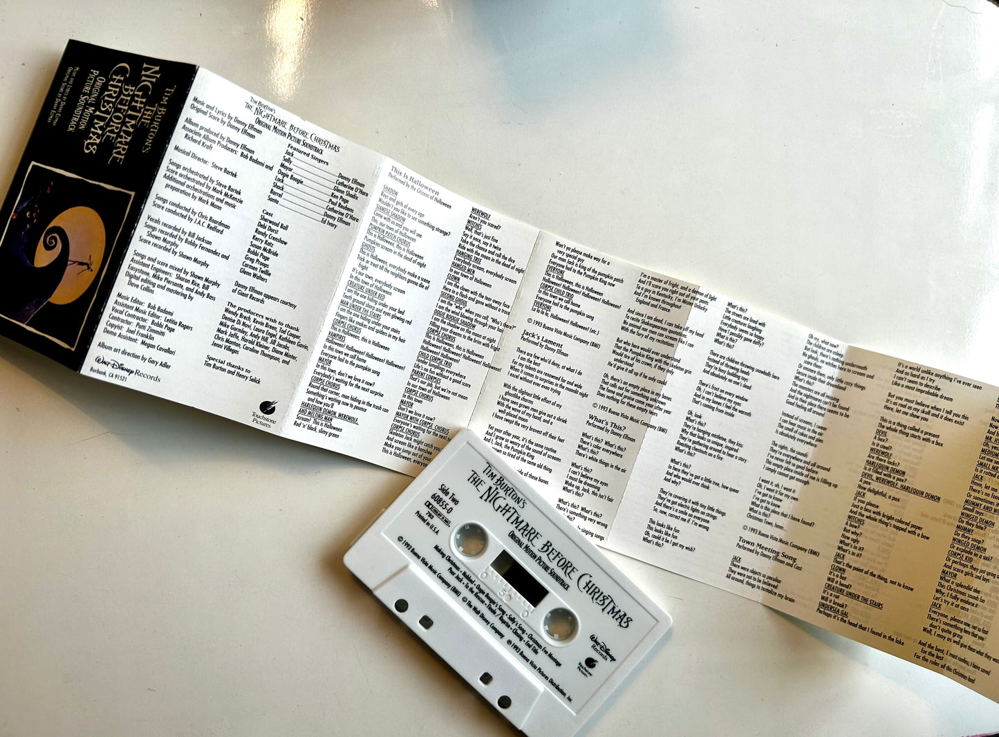 Tim Burton's A Nightmare Before Christmas soundtrack