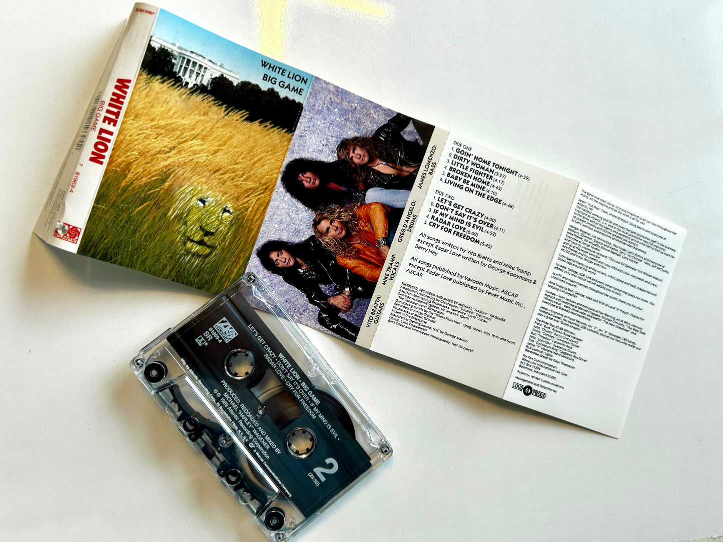 White Lion, Big Game