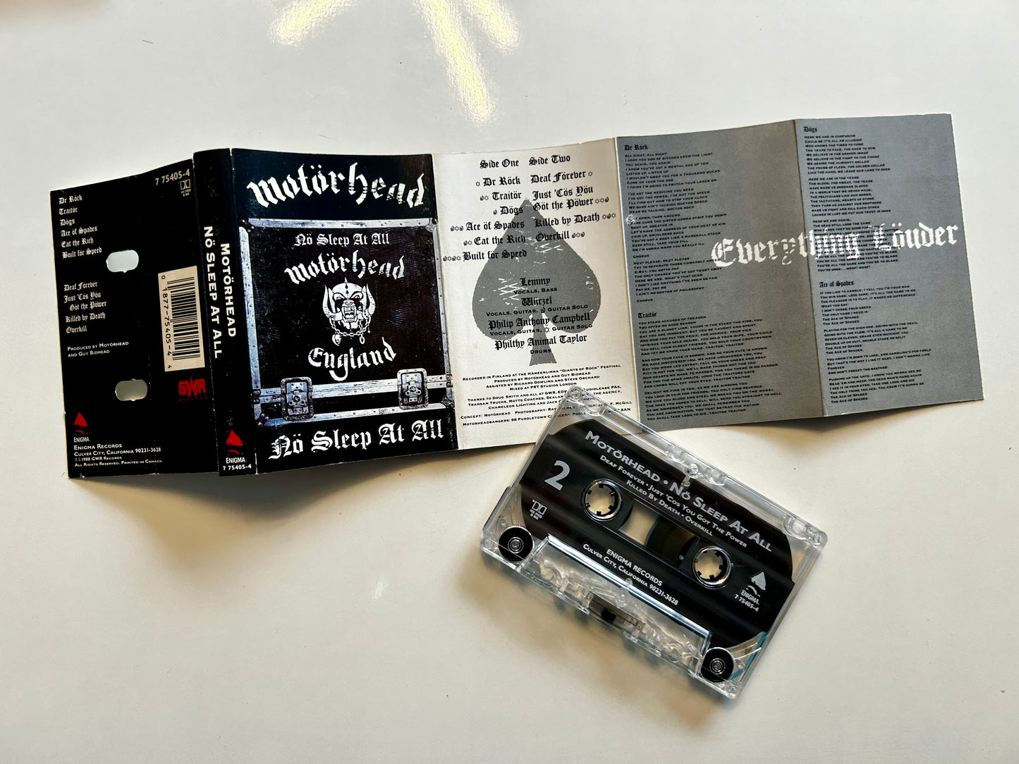 Motorhead, No Sleep at All