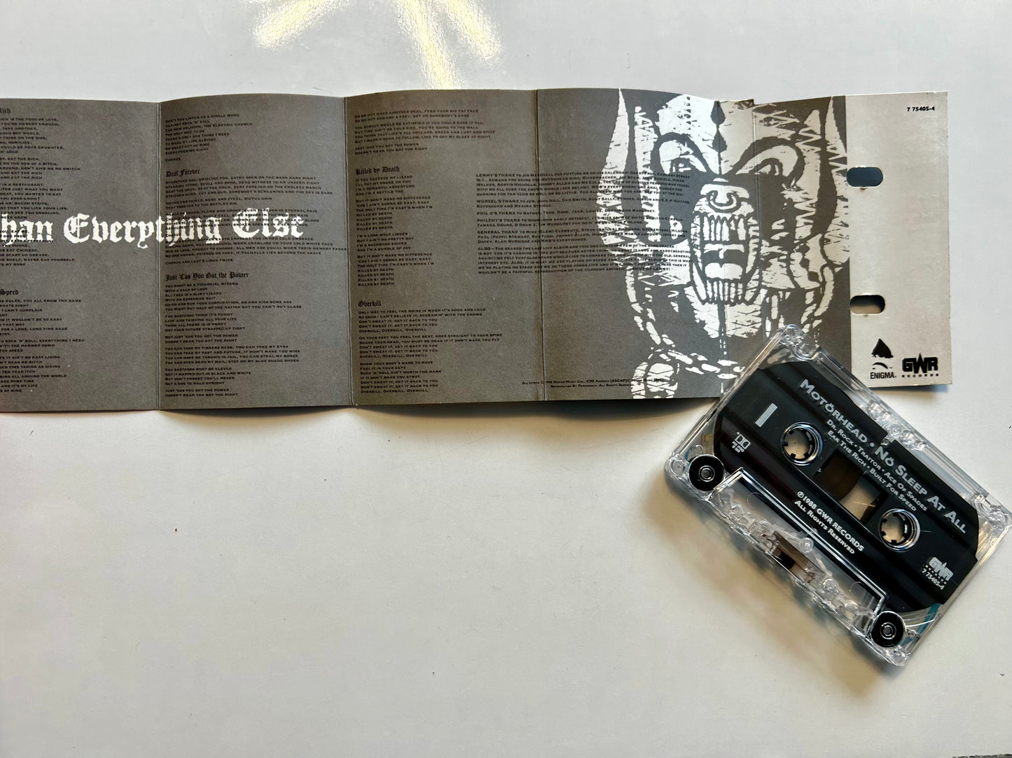 Motorhead, No Sleep at All