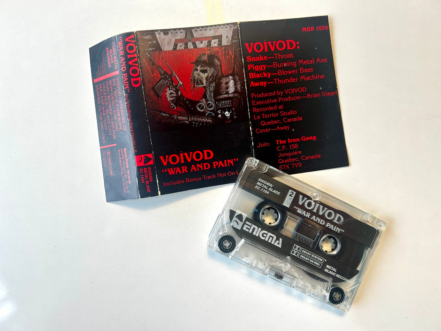 Voivod, War and Pain