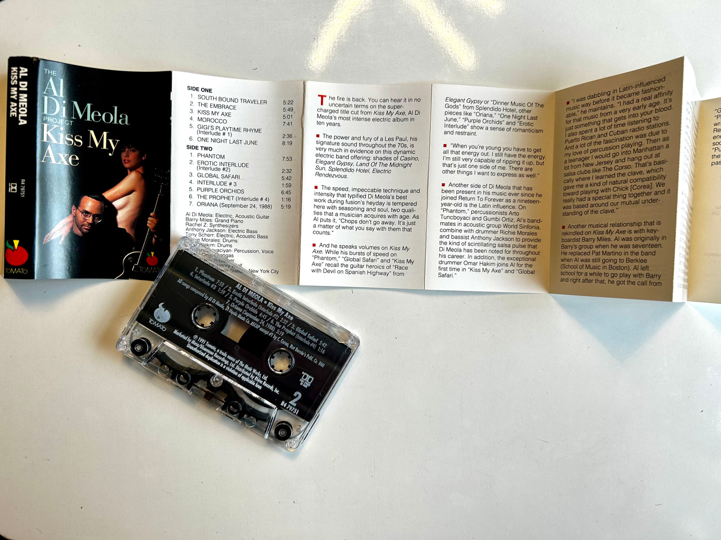 Al Di Meola, Kiss My Axe