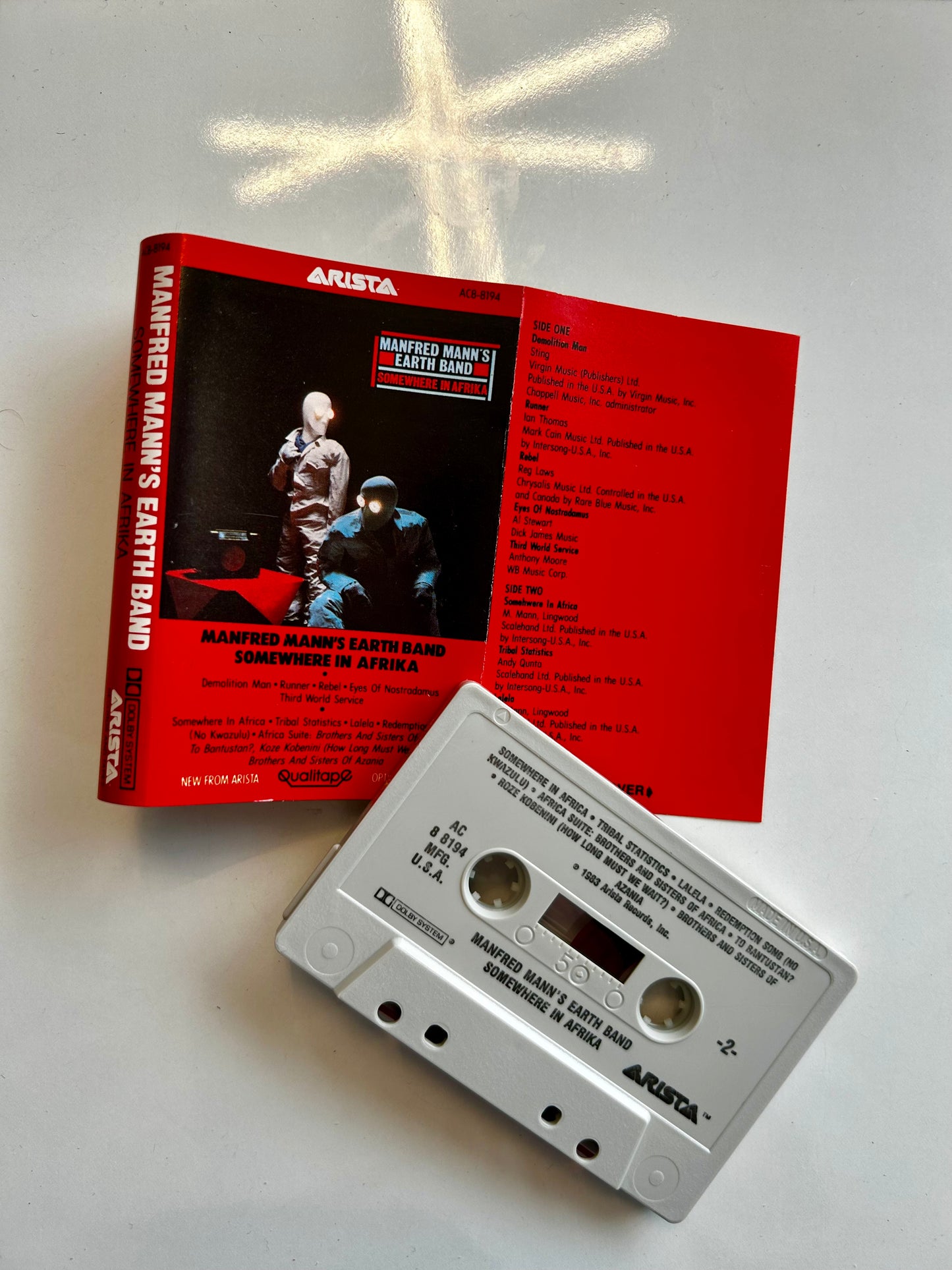 Manfred Mann's Earth Band, Somewhere in Africa