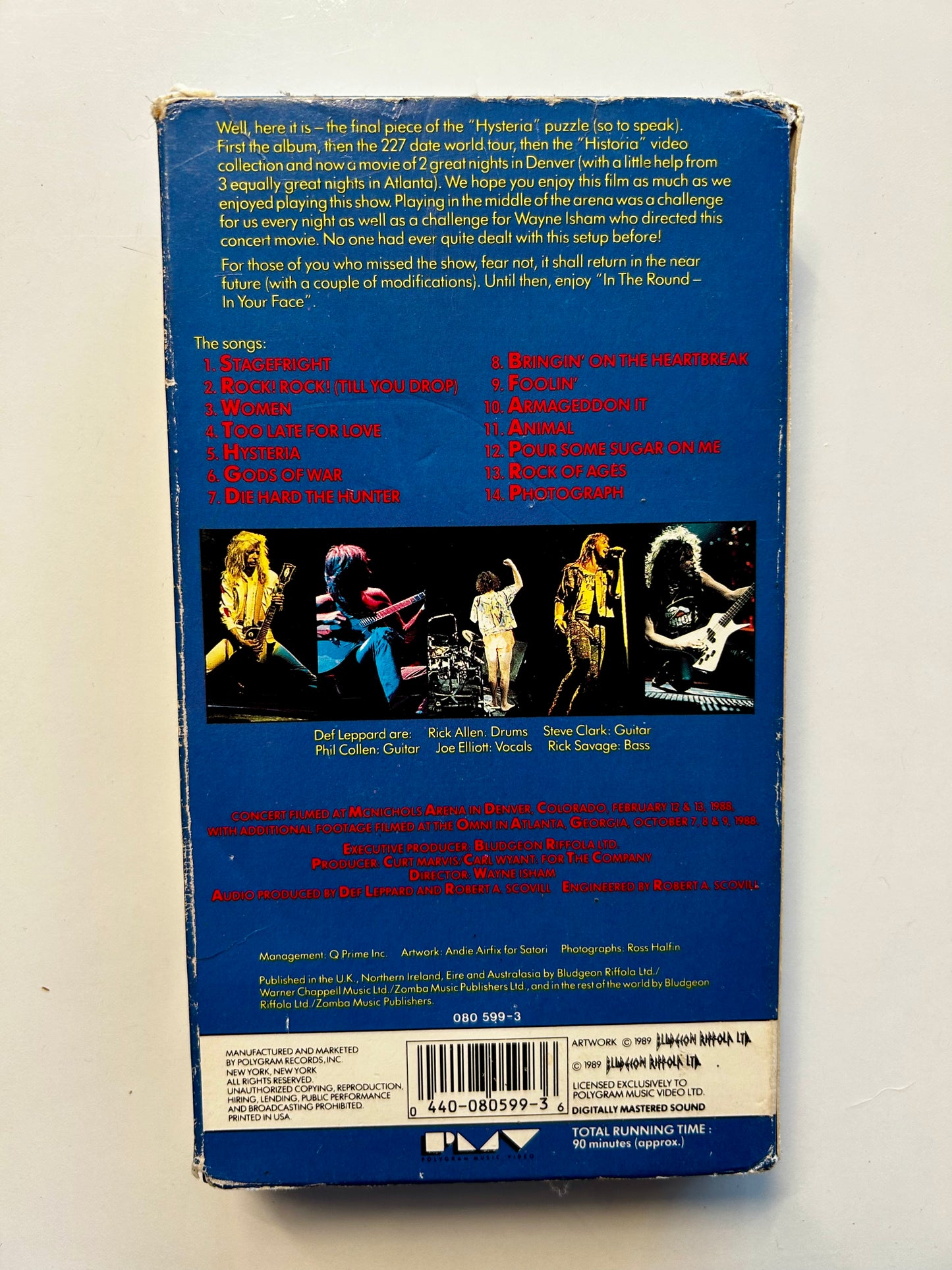 Def Leppard, Live in the round