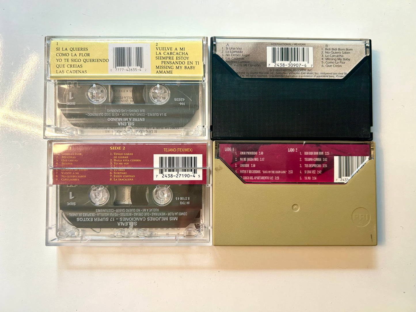 Selena cassette 4-pack