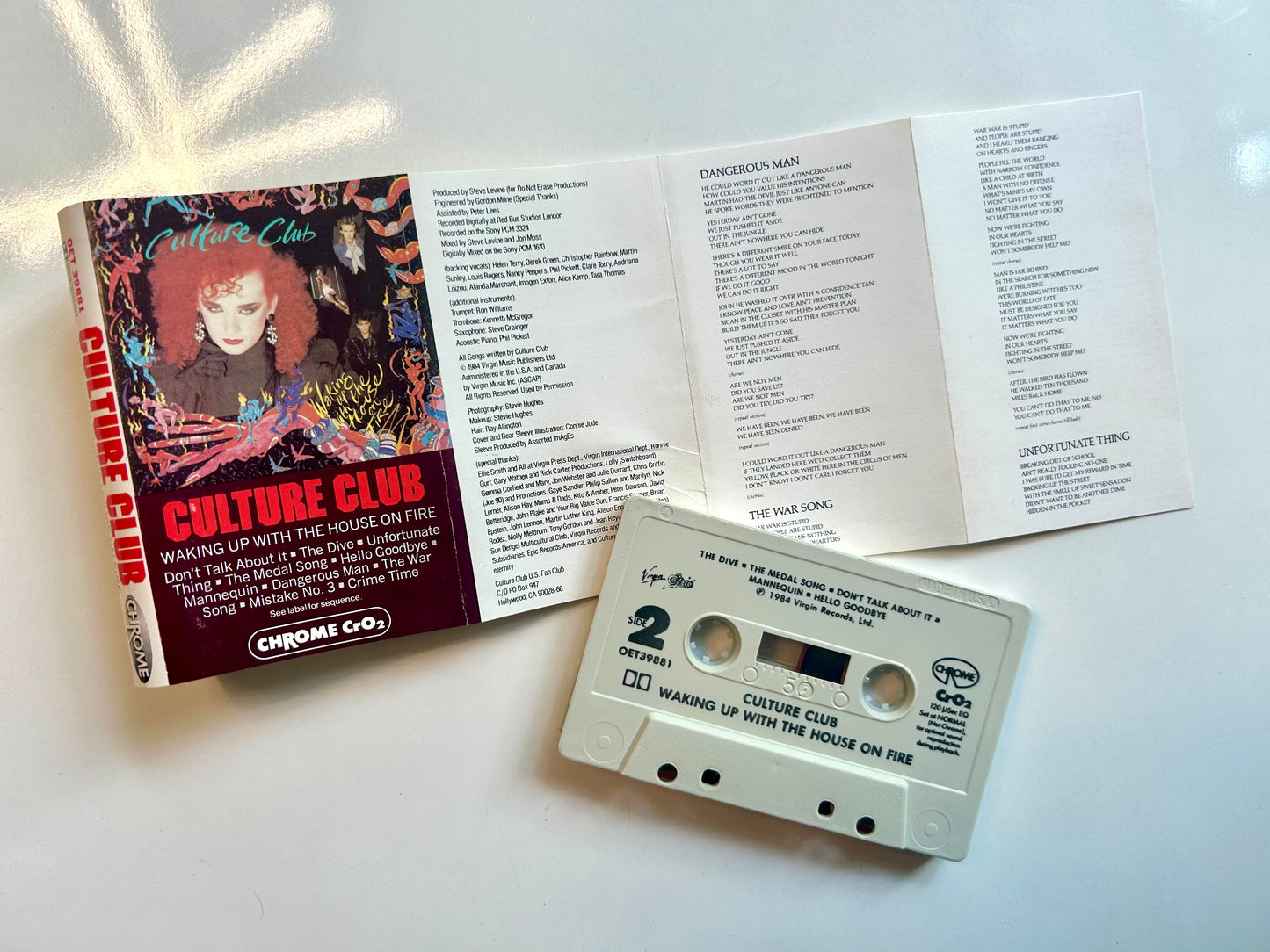 Culture Club, Waking Up With The House On Fire