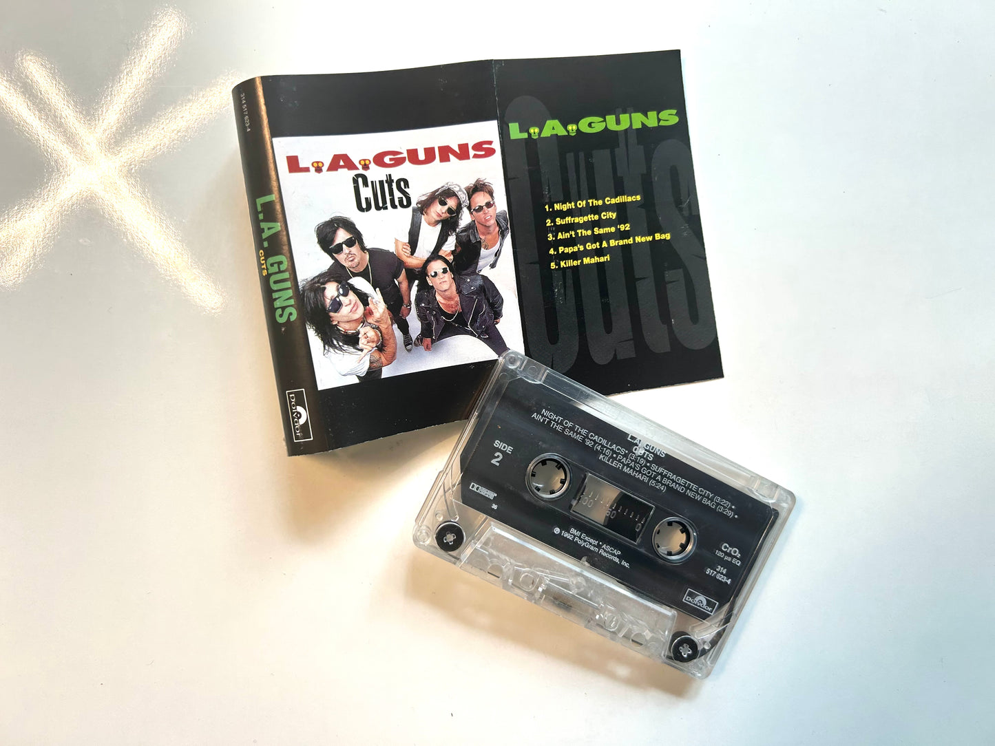 L.A. Guns, Cuts