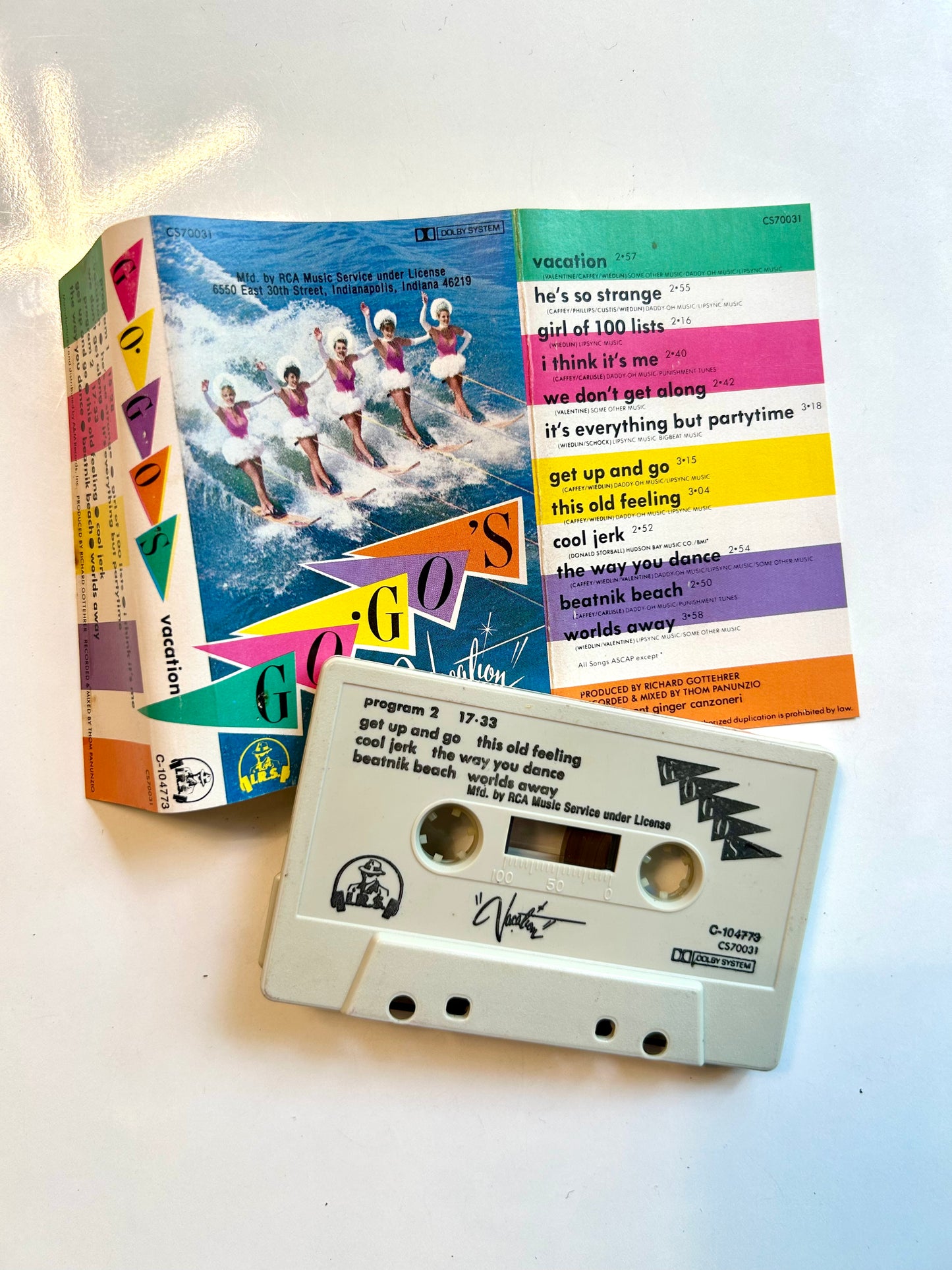 Go-Go's, Vacation