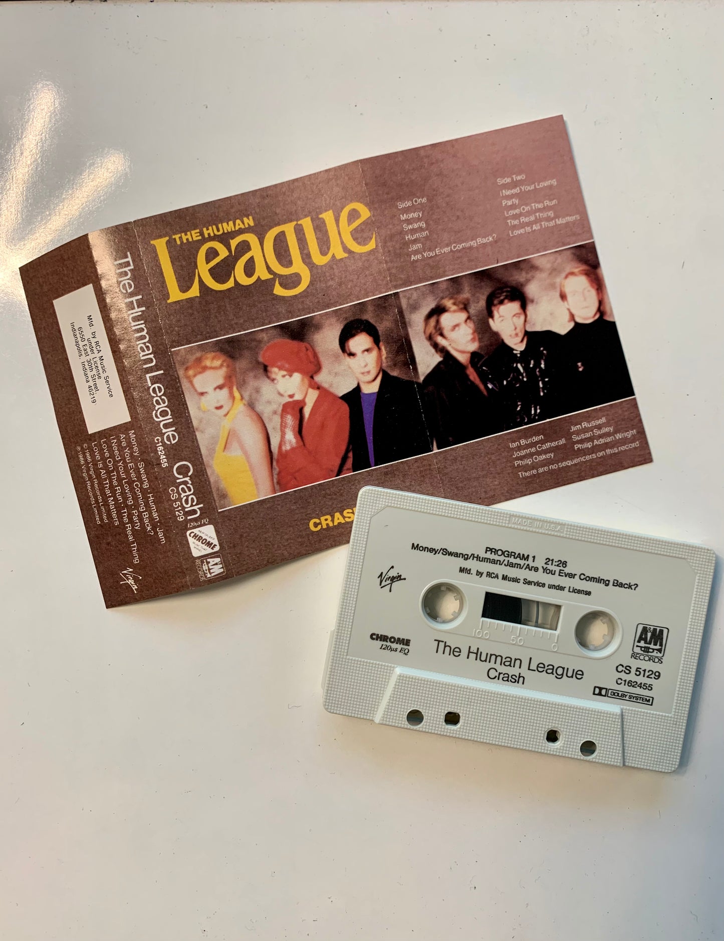 The Human League, Crash