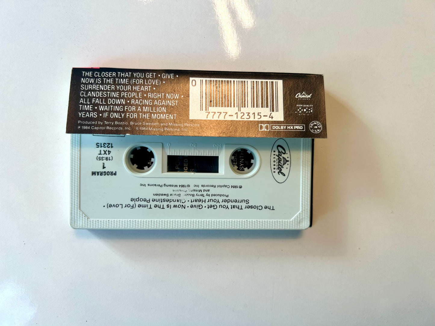 Missing Persons, Rhyme & Reason