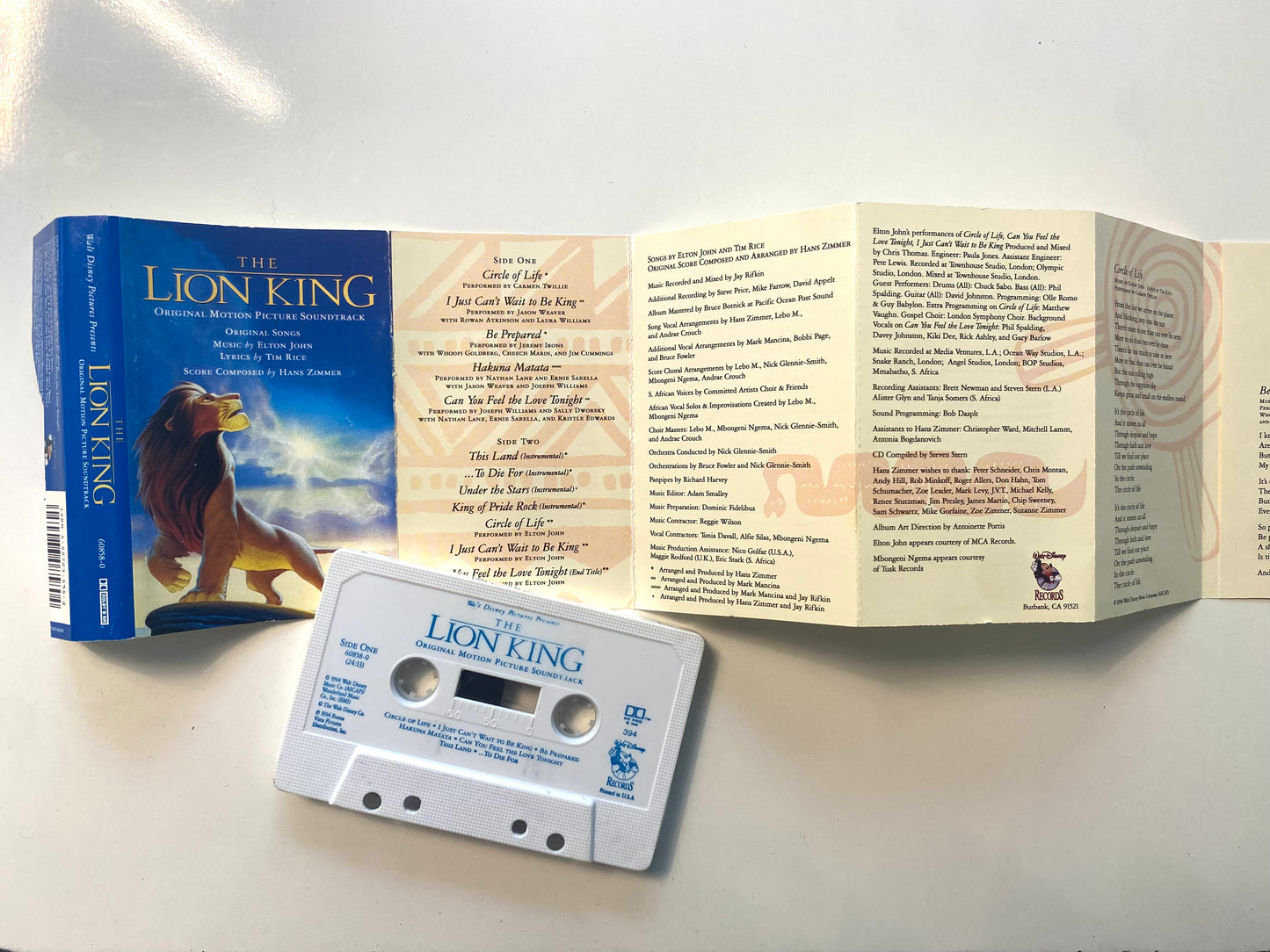 The Lion King soundtrack