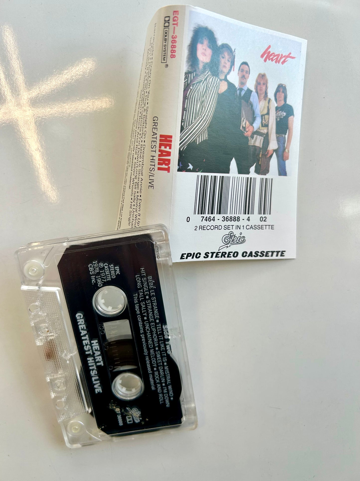 Heart, Greatest Hits/Live