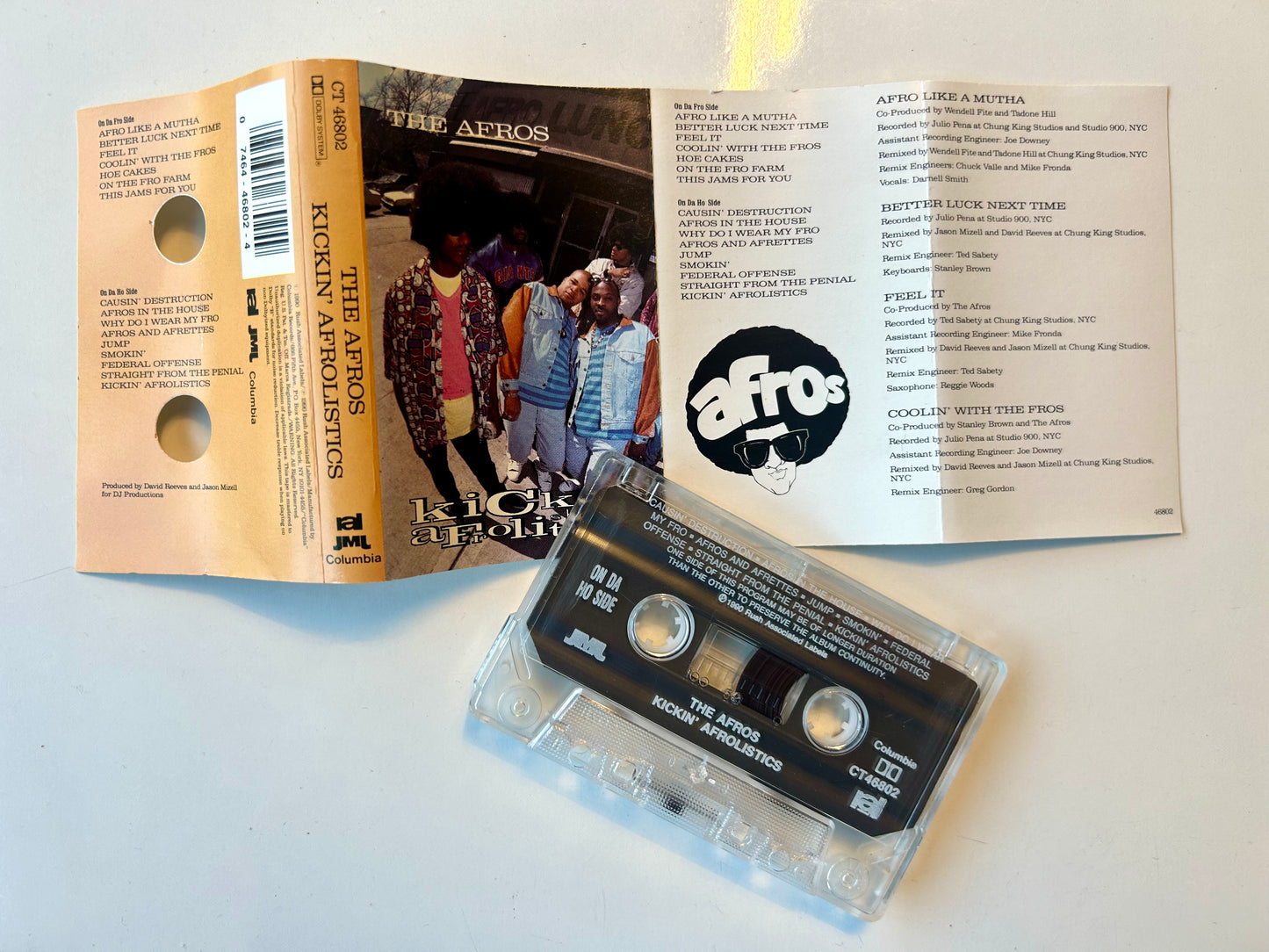 The Afros, Kickin' Afrolistics