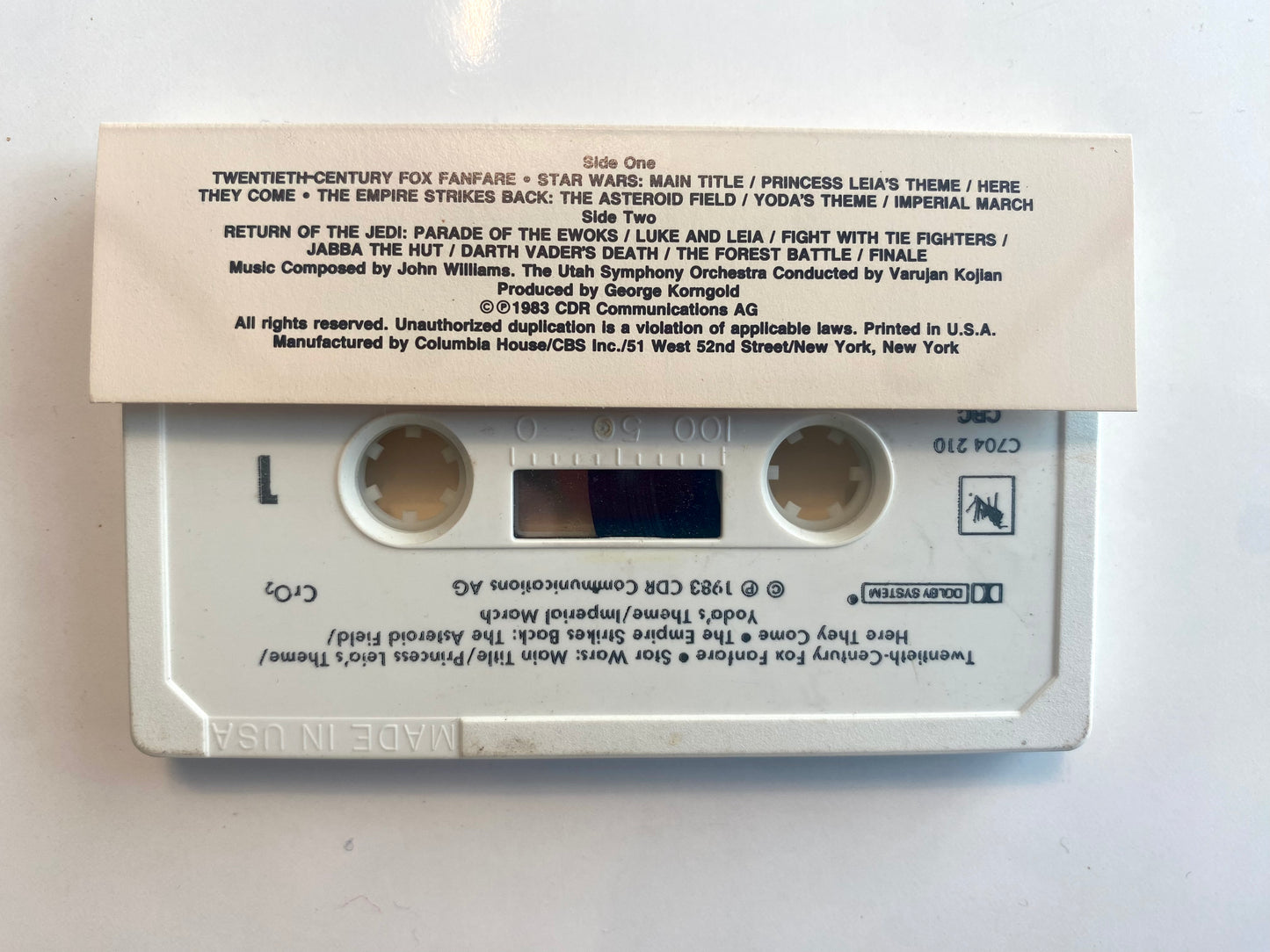 The Star Wars Trilogy soundtrack