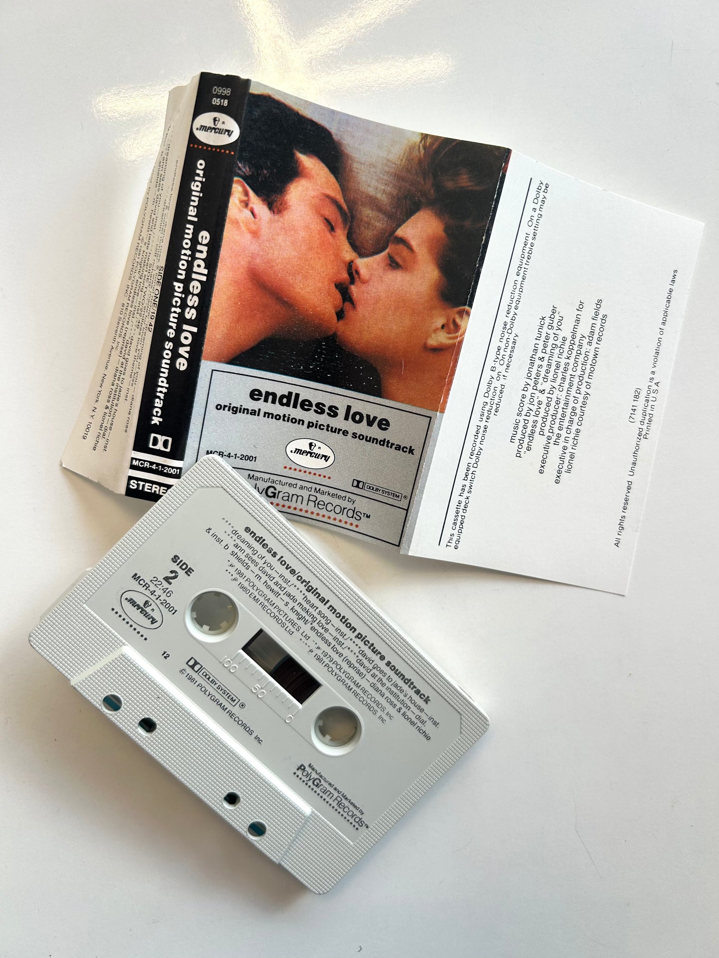 Endless Love soundtrack