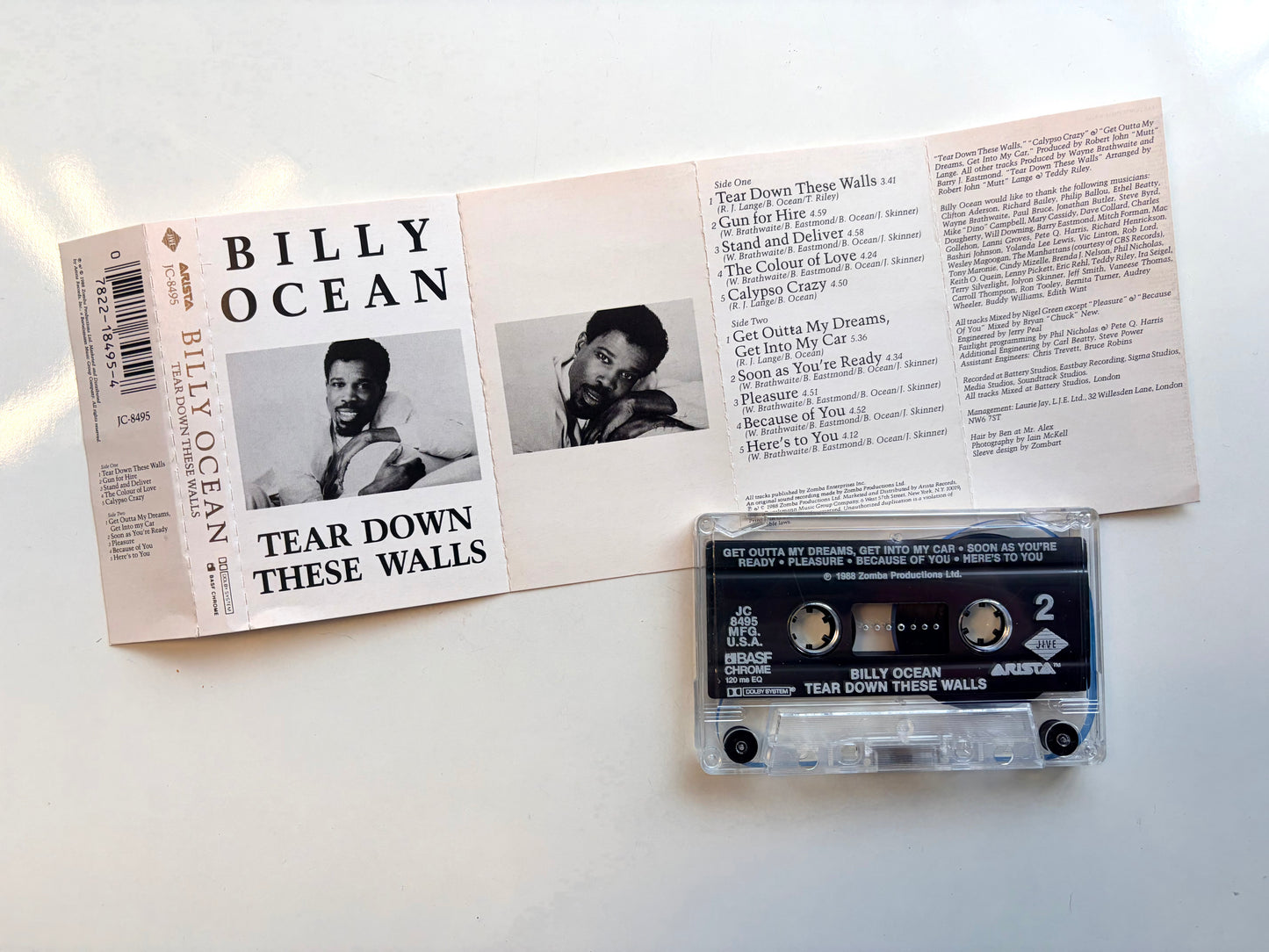 Billy Ocean, Tear Down These Walls