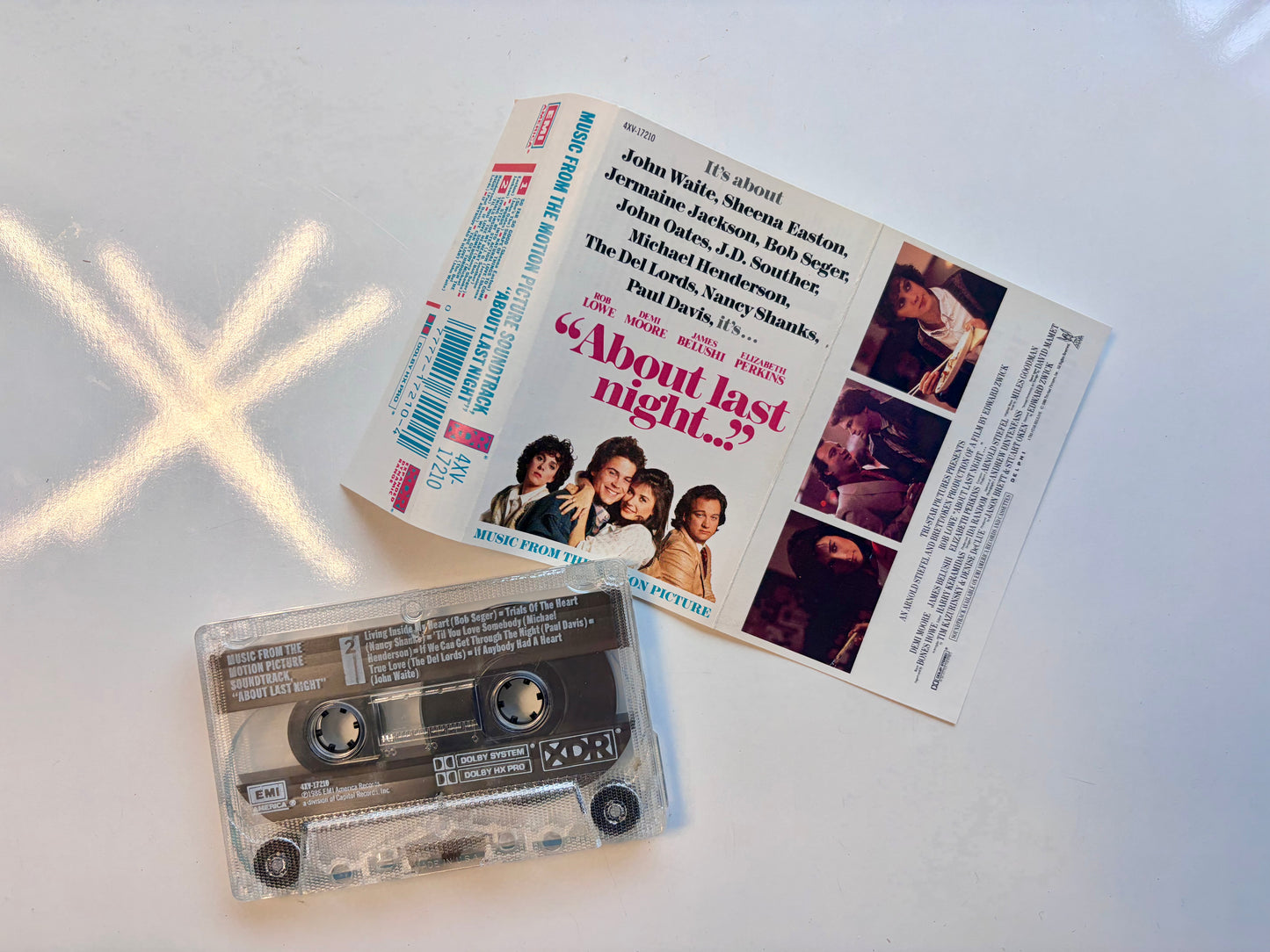 About Last Night, Soundtrack