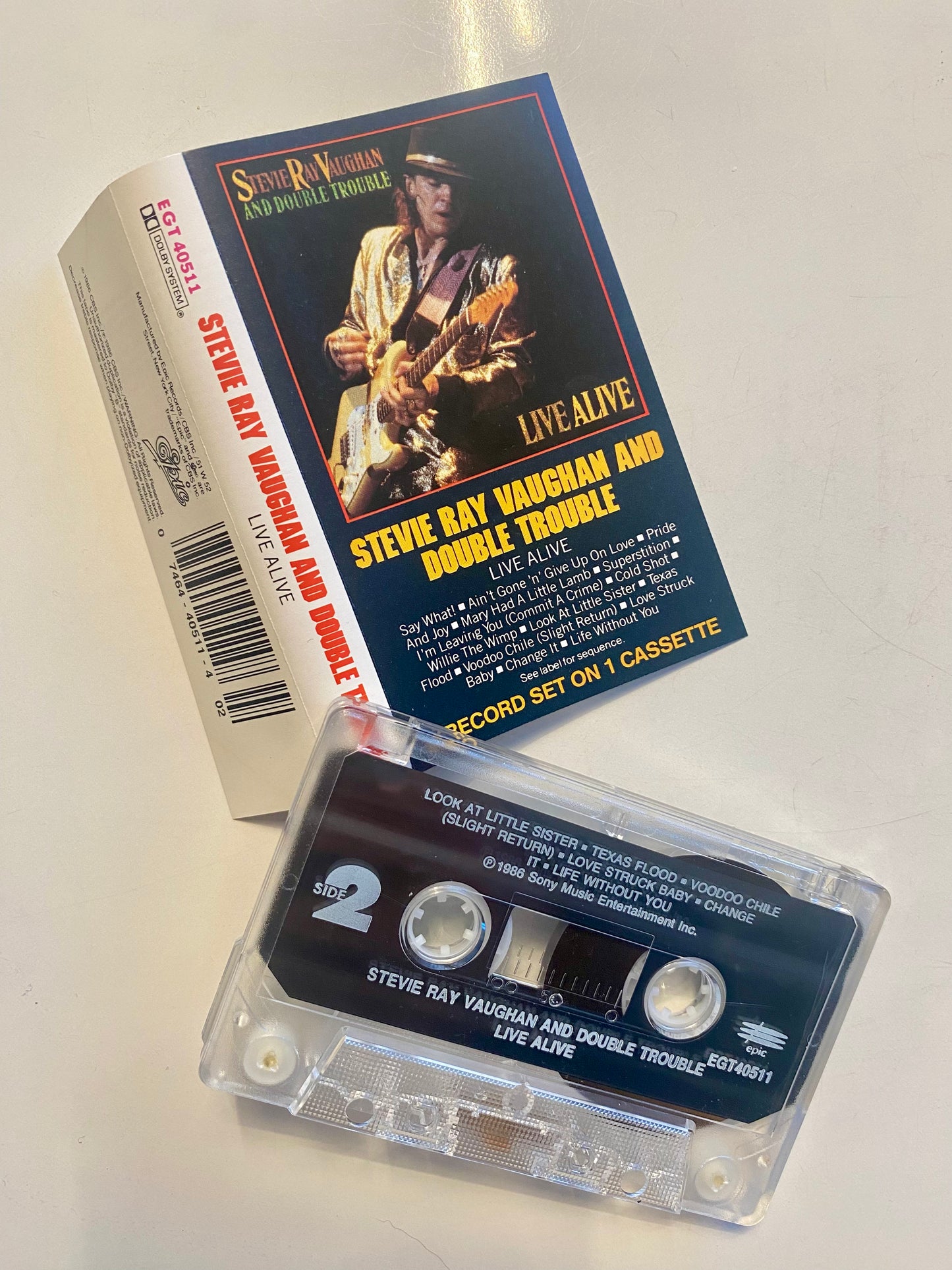 Stevie Ray Vaughn and Double Trouble, Live Alive